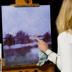 New DVD “Luminous Landscape Painting in Water Mixable Oils” with Lori McNee