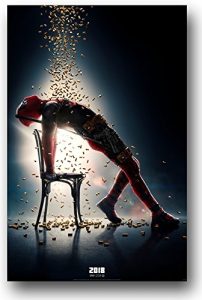 Deadpool 2 Poster – Movie Promo 11 x 17 Flashdance with two Bullets